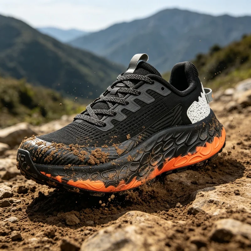 Anti Slip Trail Running Sneakers - Breathable Anti-Slip Running Sports Shoes Outdoor