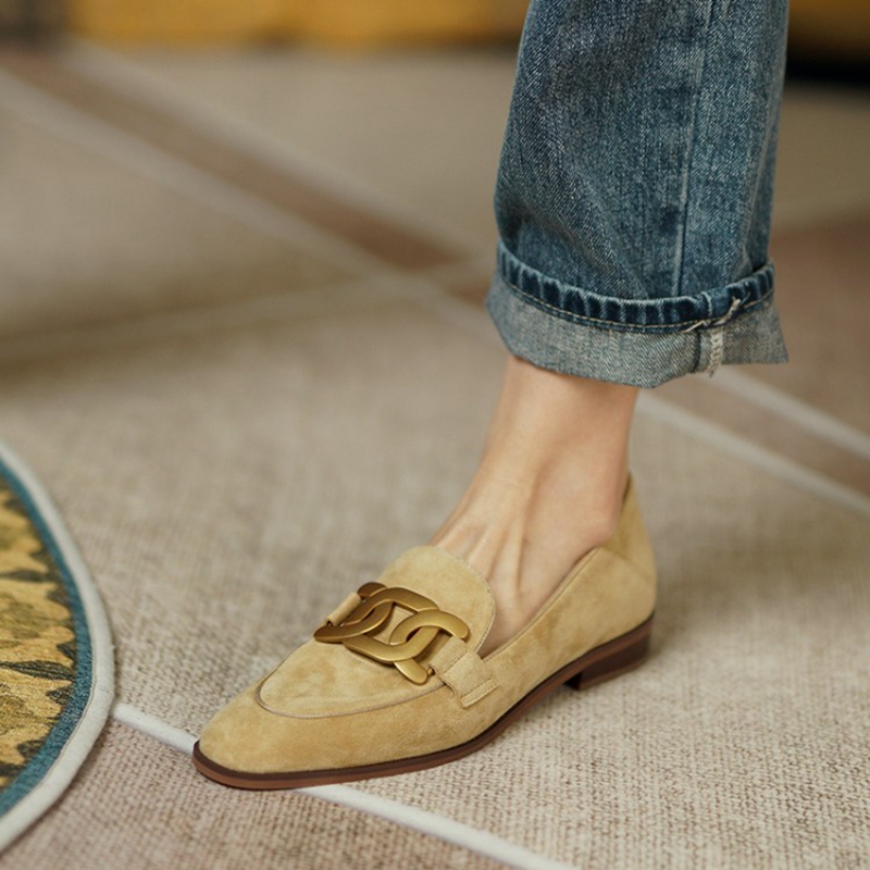 Suede Leather Women Loafers Sp - Women'S Shoes ulasan dan harga