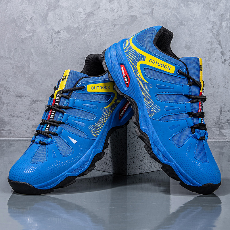 Men‘s Hiking Shoes Lace-up Cli - Anti Slip Trail Running Sneakers ulasan dan harga