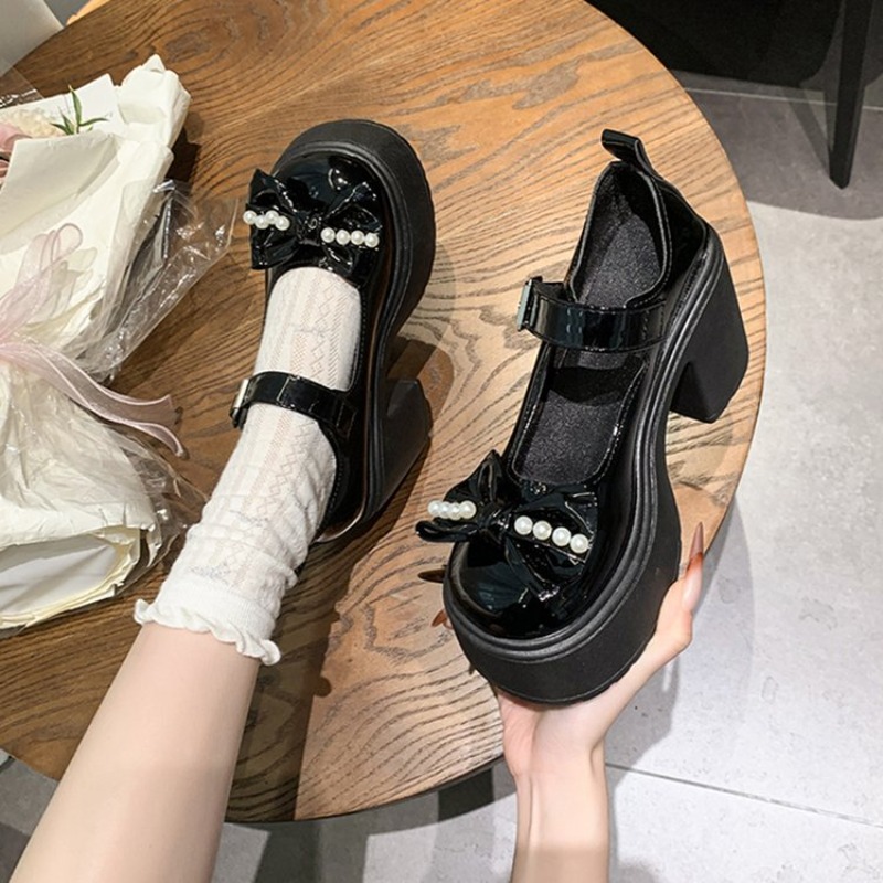 2026 Lolita Shoes Black Super  - Boots ulasan dan harga