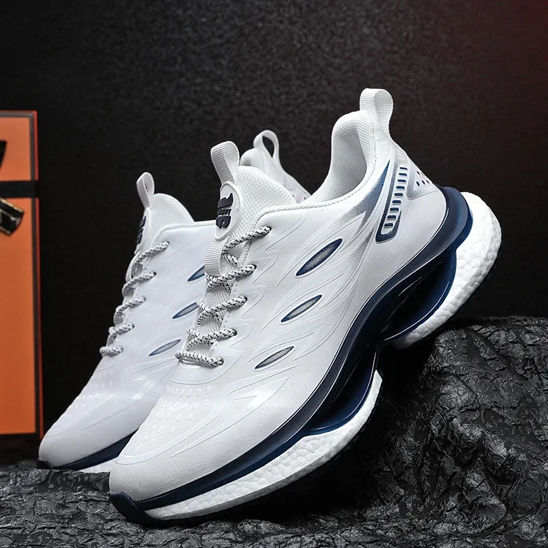Men Mesh Breathable Running Sh - Waterproof Goretex Running Shoes ulasan dan harga