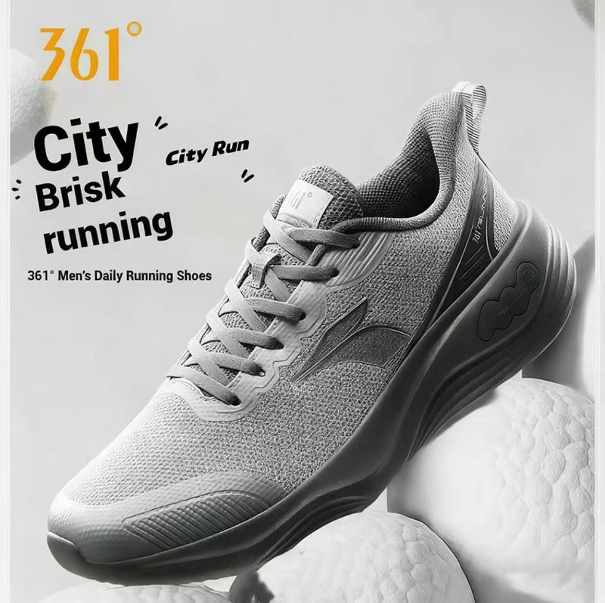 361 Degrees  Softflow 4.0 Men  - Waterproof Goretex Running Shoes ulasan dan harga