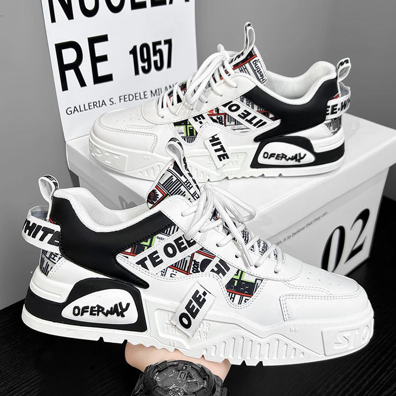 Casual Fashion Leather Sneaker - Waterproof Goretex Running Shoes ulasan dan harga