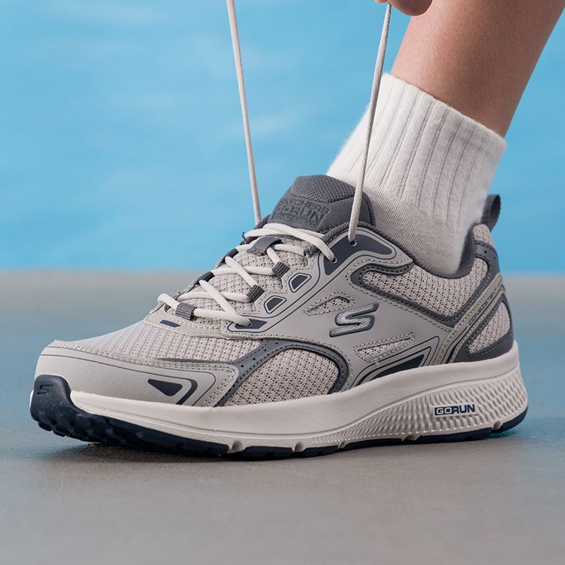 Skechers Men's Shoes Original  - Lightweight Road Running Shoes ulasan dan harga